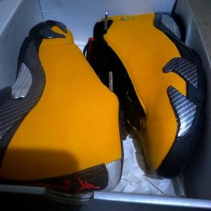 Air Jordan 14s Yellow Ferraris